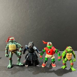 TMNT Teenage Mutant Ninja Turtles Action Figures Lot Vintage